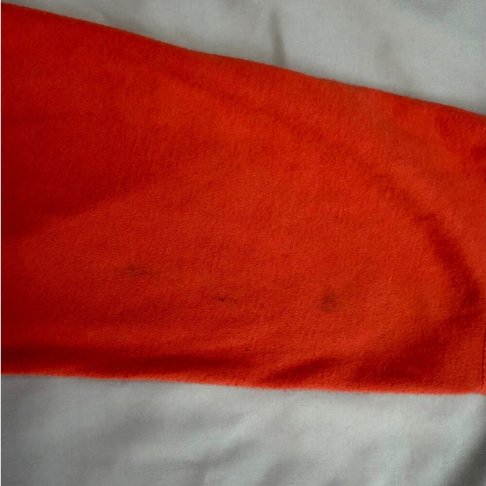 My Halloween Orange, Embroidered/Beaded Thanksgiving Shirt- L - Picture 7 of 9